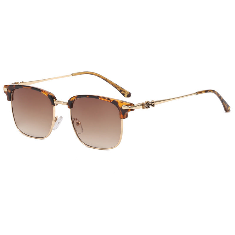 Retro Metal Eyeglasses Frame