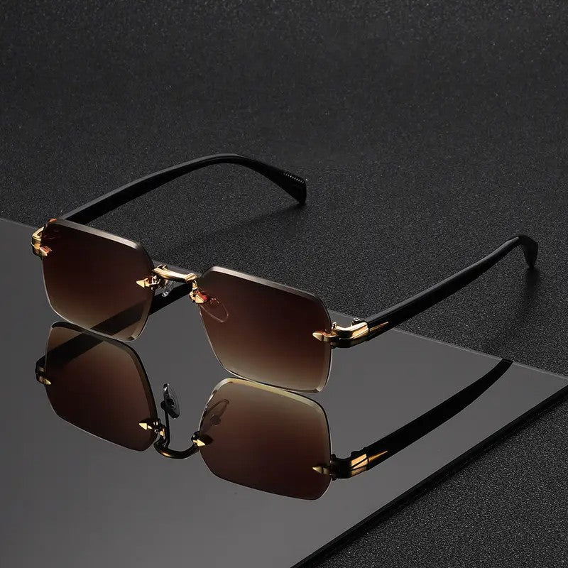 Frameless Men's Sunglasses