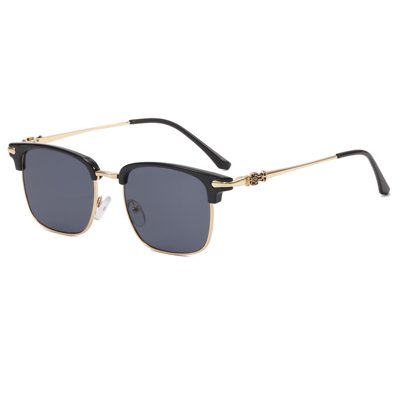 Retro Metal Eyeglasses Frame
