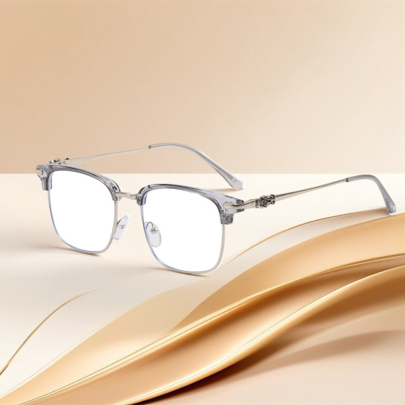 Retro Metal Eyeglasses Frame