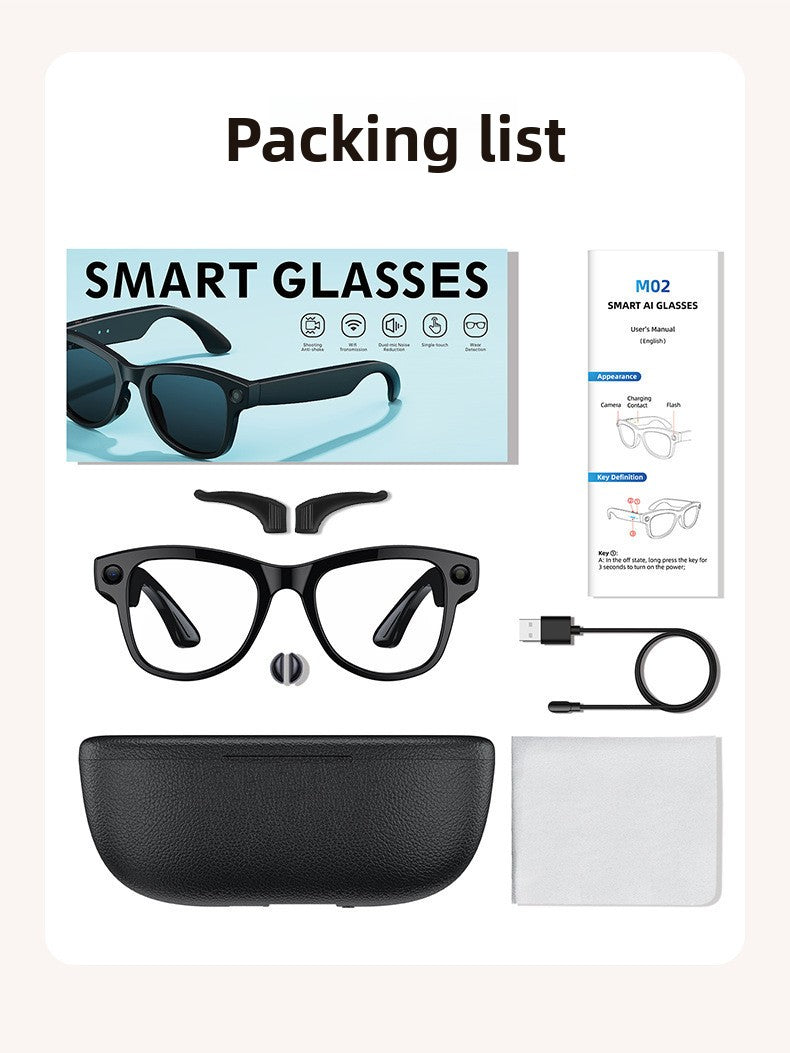 AI Smart Glasses with Translation Camera