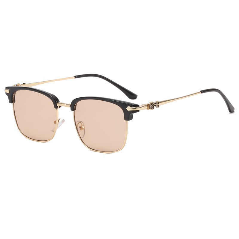 Retro Metal Eyeglasses Frame