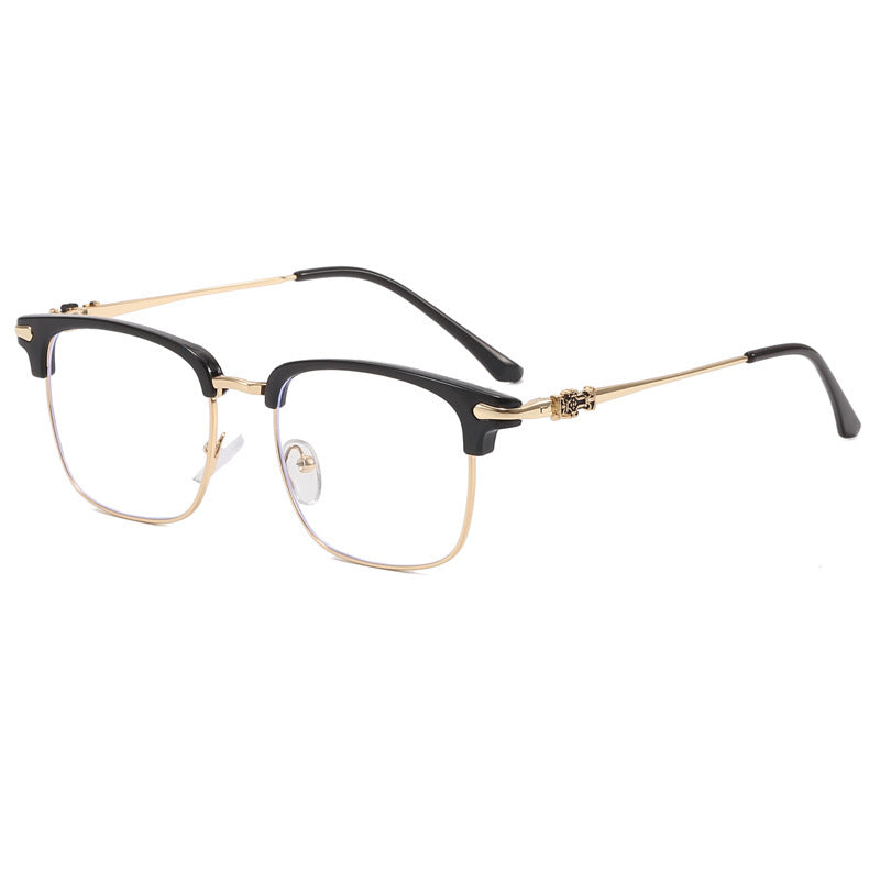 Retro Metal Eyeglasses Frame