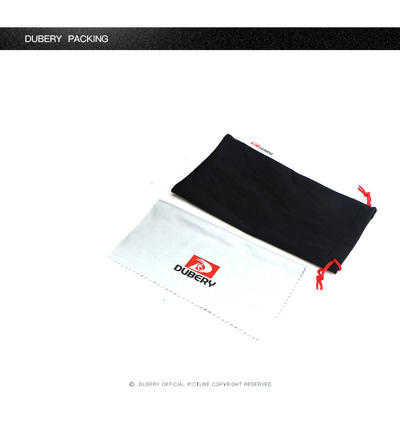 Glasses case lens cloth packaging set