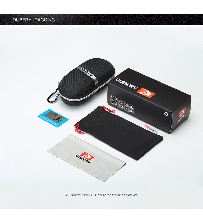 Glasses case lens cloth packaging set
