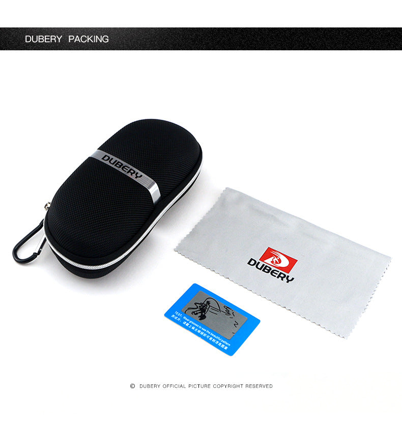 Glasses case lens cloth packaging set