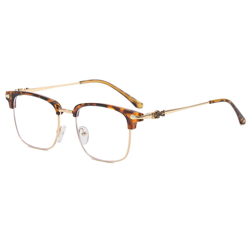 Retro Metal Eyeglasses Frame